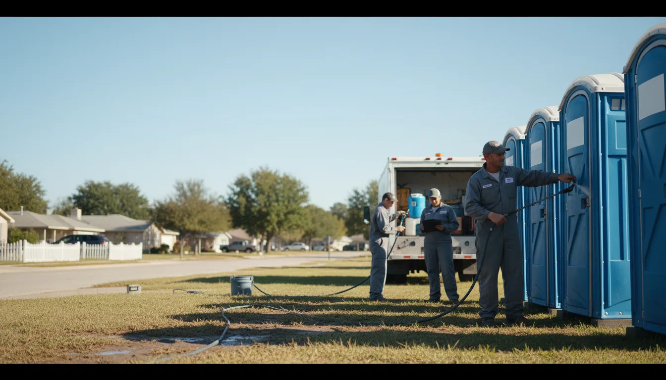 Long-Term Portable Toilet Rental in Leland, MI near me